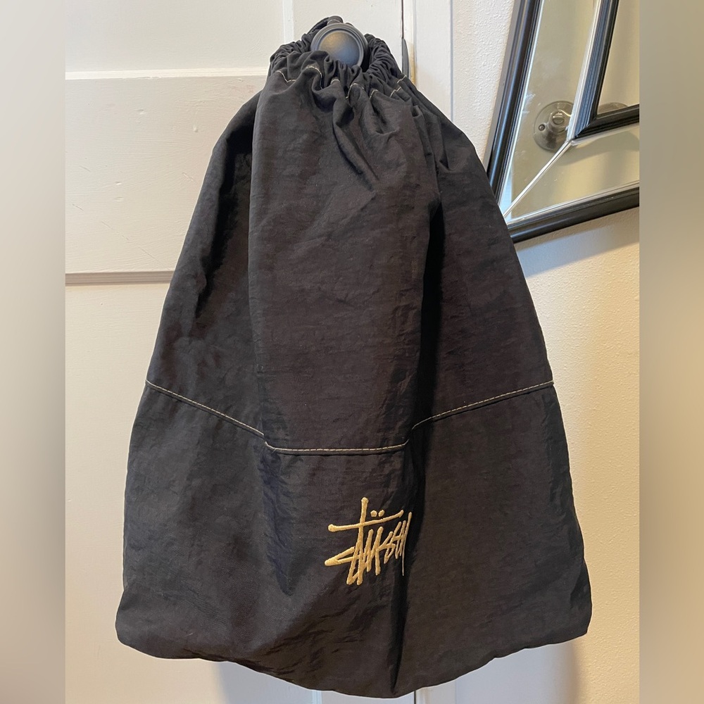 Vintage Stüssy Outer Gear Nylon Drawstring Bag